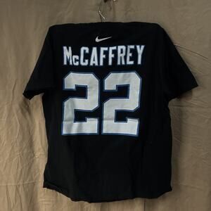Nike Shirt Mens Large Black Carolina Panthers McCaffrey #22 Short Sleeve T-Shirt